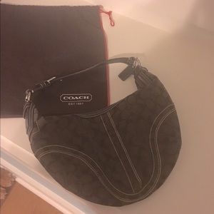 Coach Purse with "C" pattern